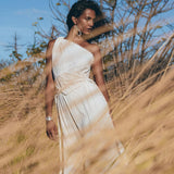 Greek Goddess Dress • Boho Dress • Organic Cotton Bridesmaid Dress • Bohemian Dress - AYA Sacred Wear