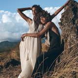 Greek Goddess Dress • Simple Wedding Dress • Organic Cotton Bridesmaid Dress - AYA Sacred Wear