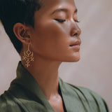 Short Linen Kimono Wrap with Belt, Bohemian Kimono Jacket For Women - AYA Sacred Wear