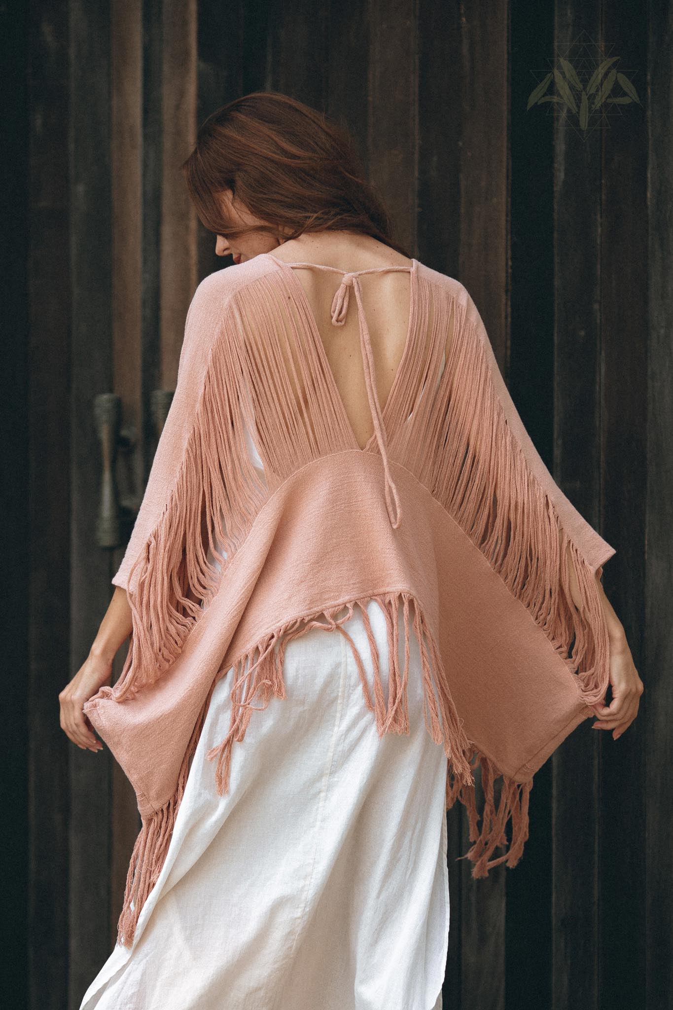 Hand Loomed Cotton Blouse • Boho Top Women • Bohemian Top - AYA Sacred Wear