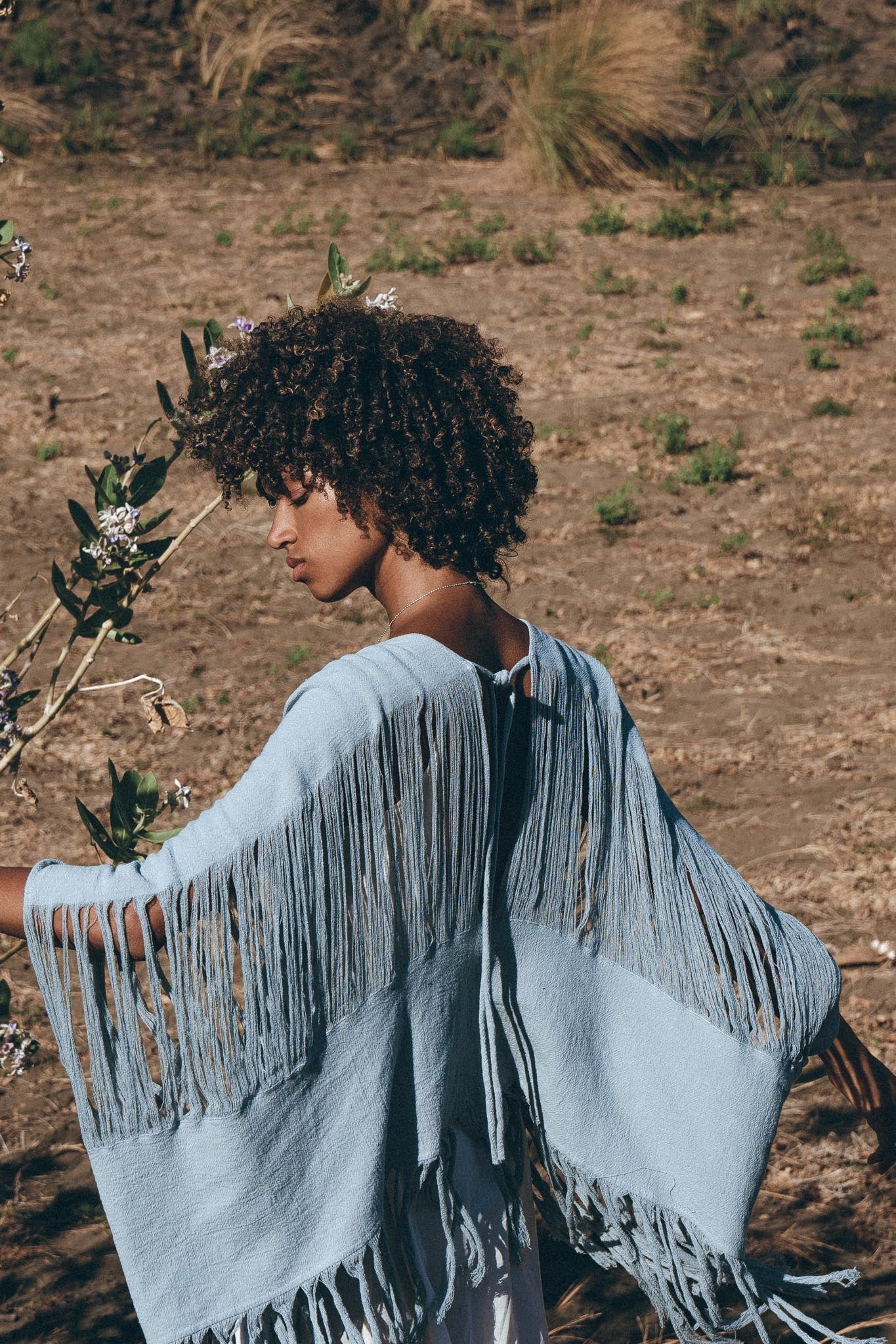 Hand Loomed Cotton Blouse • Boho Top Women • See Through Bohemian Top - AYA Sacred Wear