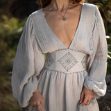 Tatva Dress Celestial Mist Blue Colour