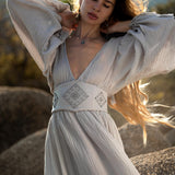 Tatva Dress Celestial Mist Blue Colour