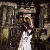 Long Boho Simple Wedding Dress - AYA Sacred Wear
