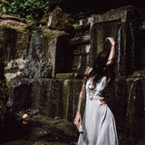 Long Boho Simple Wedding Dress - AYA Sacred Wear