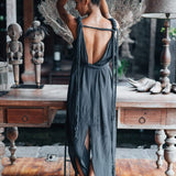 Navy Blue Nomad Spirit Dress (Adjustable size, multiway dress) - AYA Sacred Wear