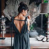 Navy Blue Nomad Spirit Dress (Adjustable size, multiway dress) - AYA Sacred Wear