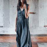 Navy Blue Nomad Spirit Dress (Adjustable size, multiway dress) - AYA Sacred Wear