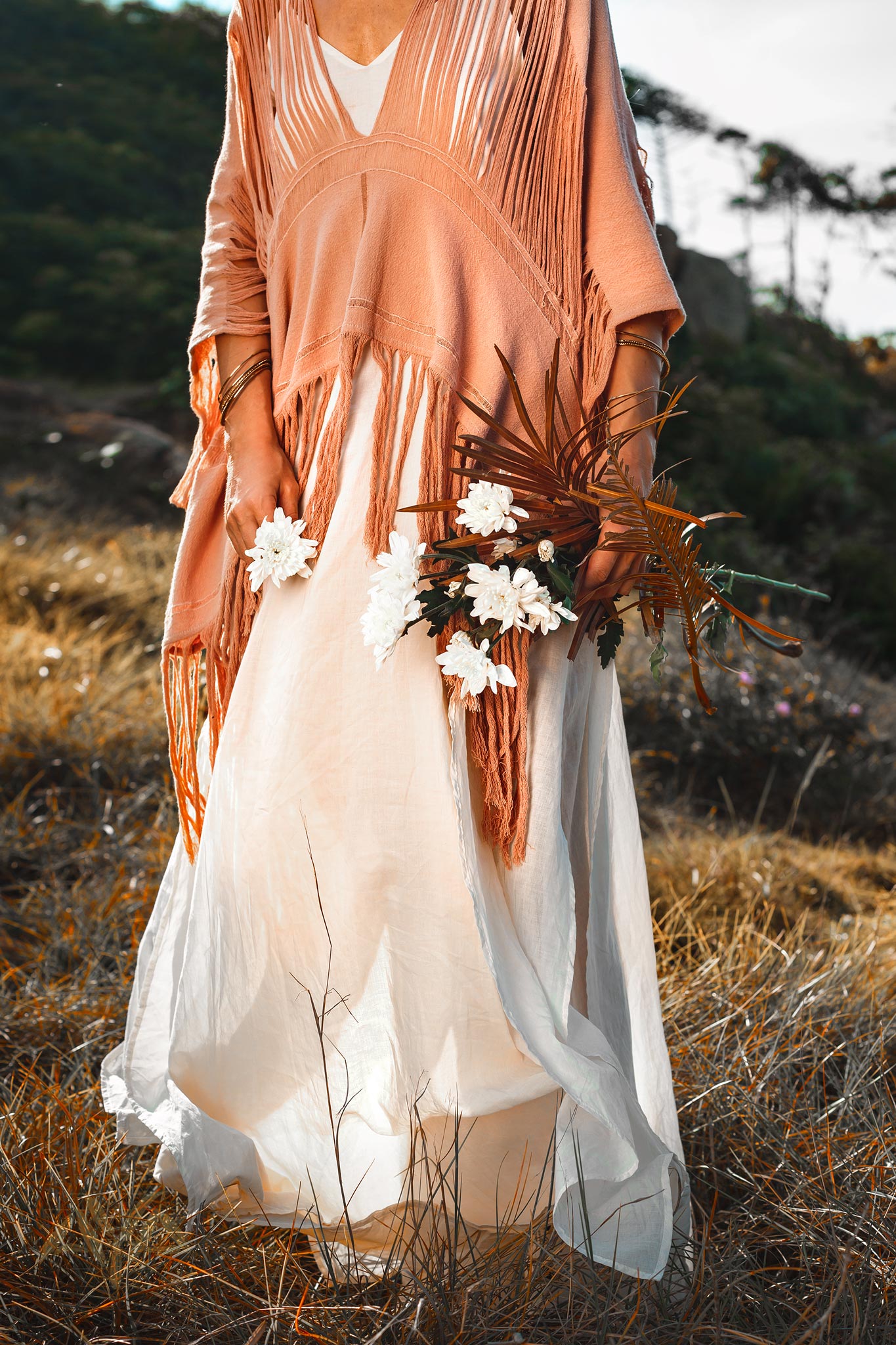 Hand Loomed Cotton Blouse, Boho Top Women, Bohemian Top - AYA Sacred Wear