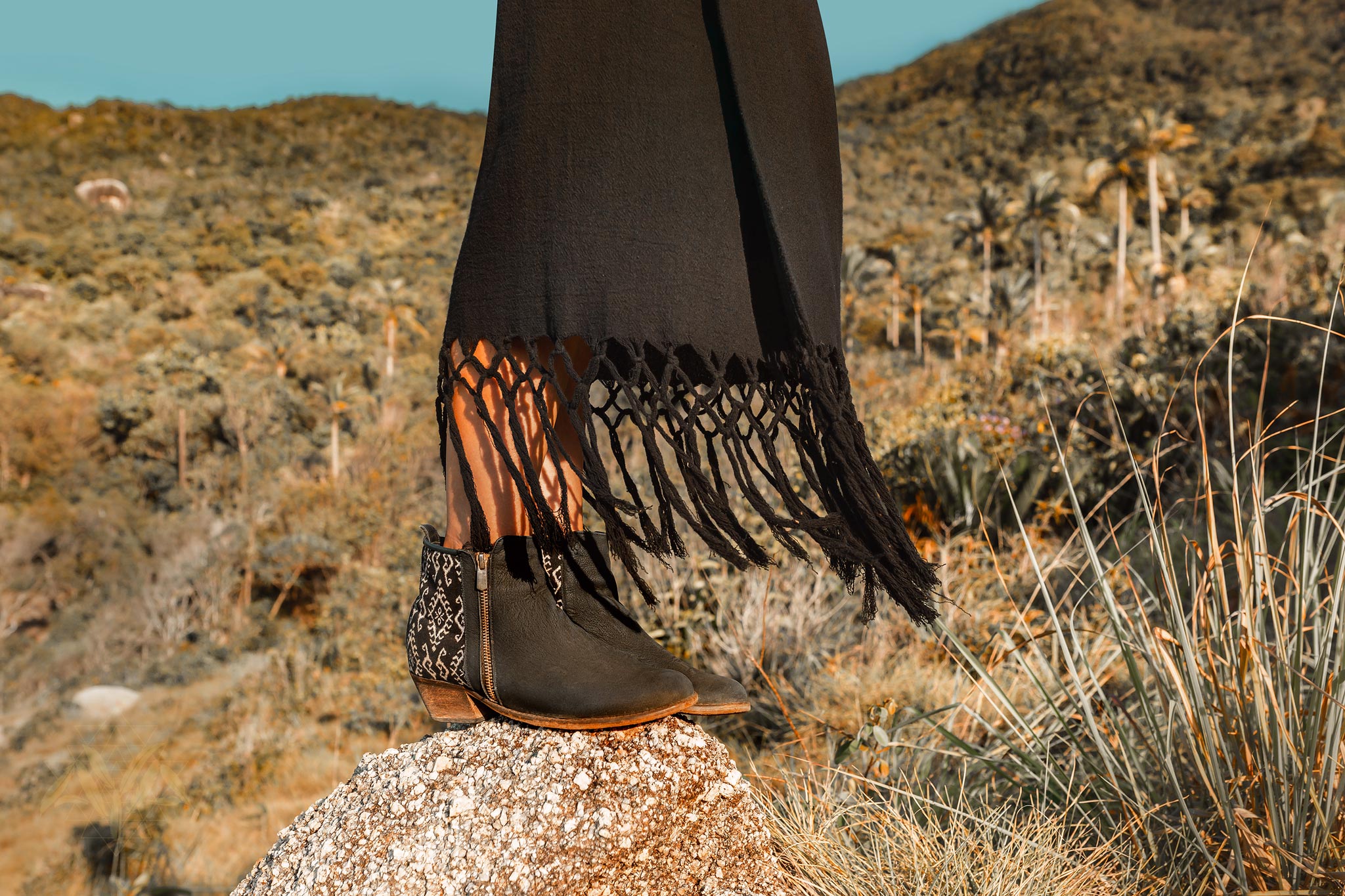 Wrap Maxi Skirt, Boho Maxi Skirt, Wrap Around Skirt - AYA Sacred Wear