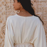 Off - White Mini Elegant Jumpsuit • Bohemian Beach Cocktail Romper - AYA Sacred Wear