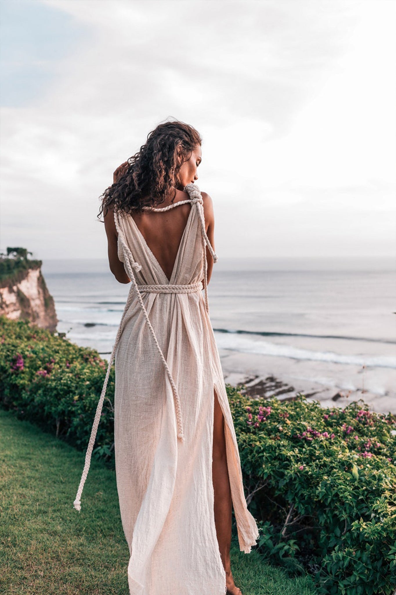 Off - White Nomad Spirit Dress (Adjustable size, multiway dress) - AYA Sacred Wear