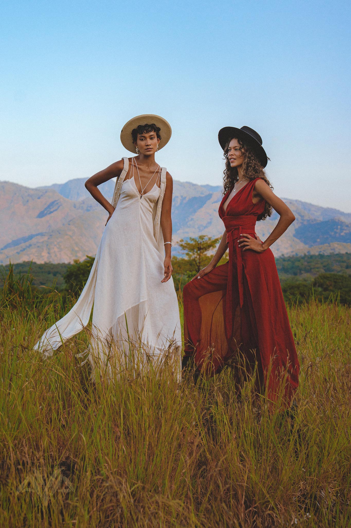 Off White Padma Dress • Linen Cotton Wedding Dress • Boho Beach Dress - AYA Sacred Wear