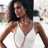 Off - White Simple Boho Wedding Dress - AYA Sacred Wear