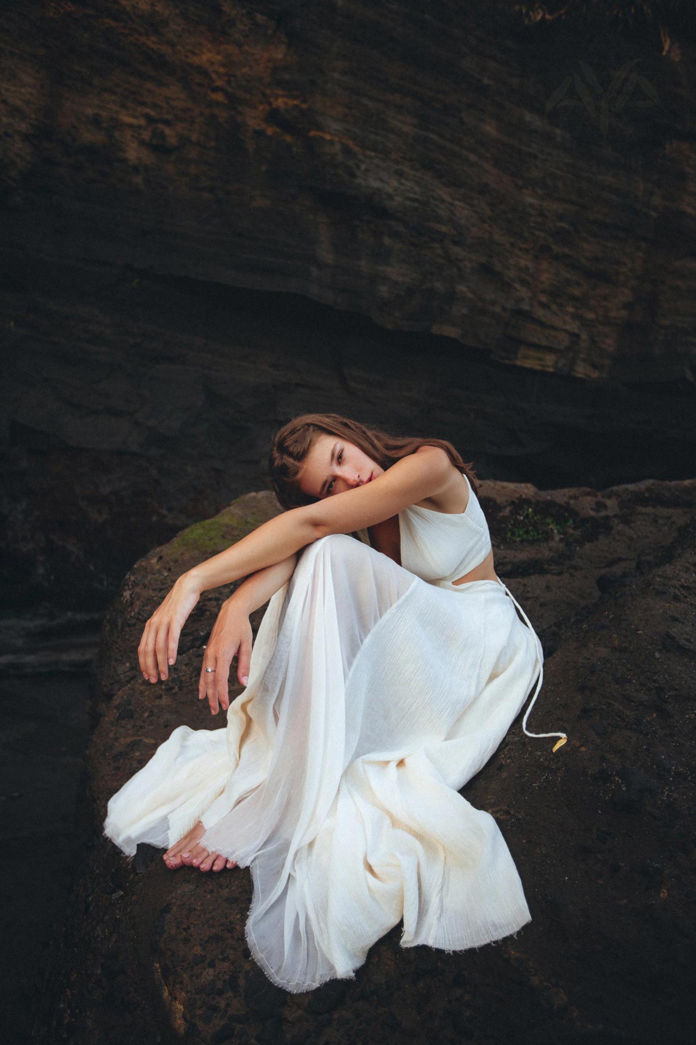 Aya Sacred Wear's Off-White Light Cotton and Silk Formal Bridal Dress: Comfort and Style for Your Special Occasion