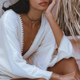 Elegant Greek Goddess Mini Jumpsuit - Handwoven from Homespun Raw cotton for Comfortable Summer Wear.