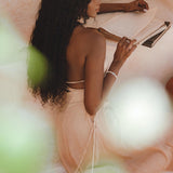 Ombre Powder Ohra Harmonia Dress • Aphrodite Dress • Boho Greek Goddess Dress - AYA Sacred Wear