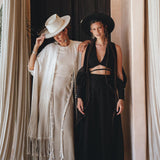 Find the perfect ombre sage green shawl at Aya Sacred Wear. 