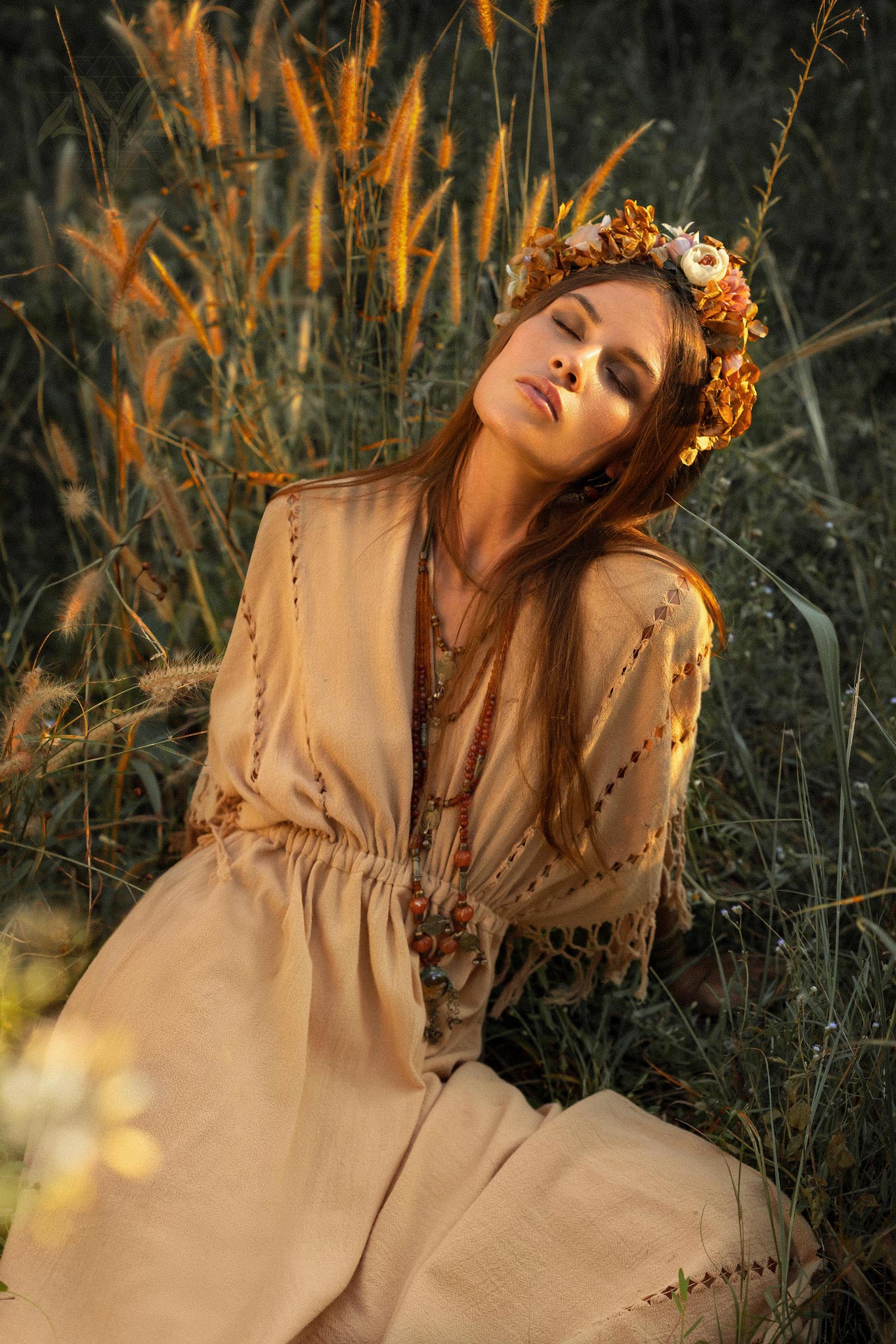 Pale Yellow Boho Dress • Plus Size Dress for Women • Kaftan Maxi Dress - AYA Sacred Wear