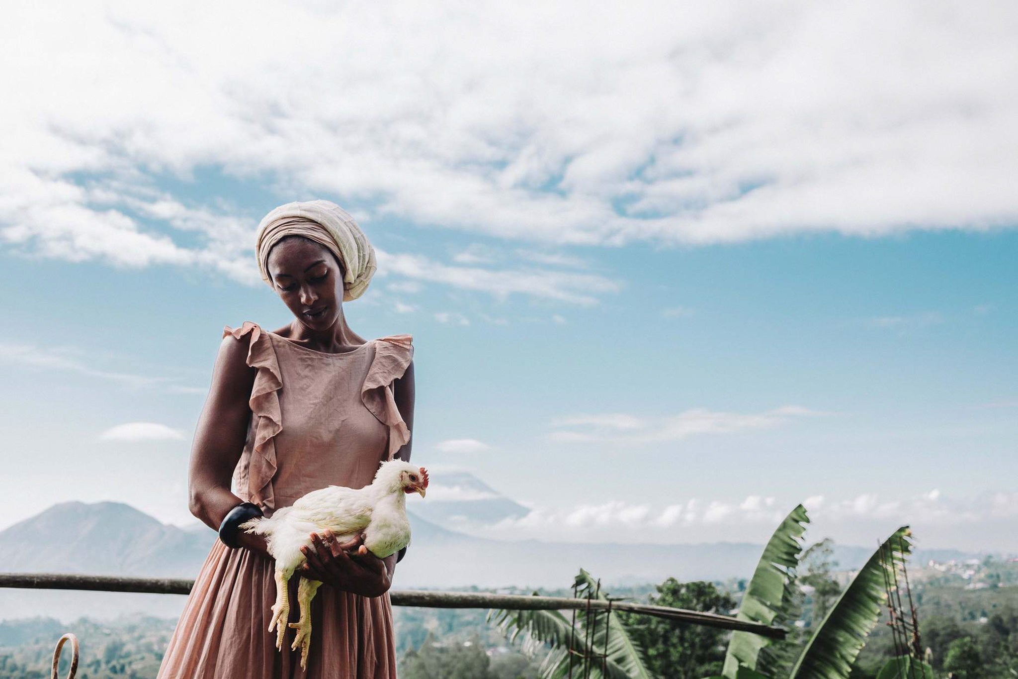 Dusty Pink Boho Bridesmaid Dress - AYA Sacred Wear