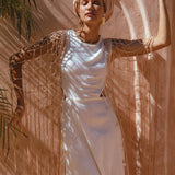 Powder Pink Summer Cover Up • Resort Beach Gown • Bikini Cover up Women - AYA Sacred Wear