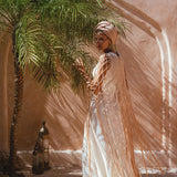 Powder Pink Summer Cover Up • Resort Beach Gown • Bikini Cover up Women - AYA Sacred Wear