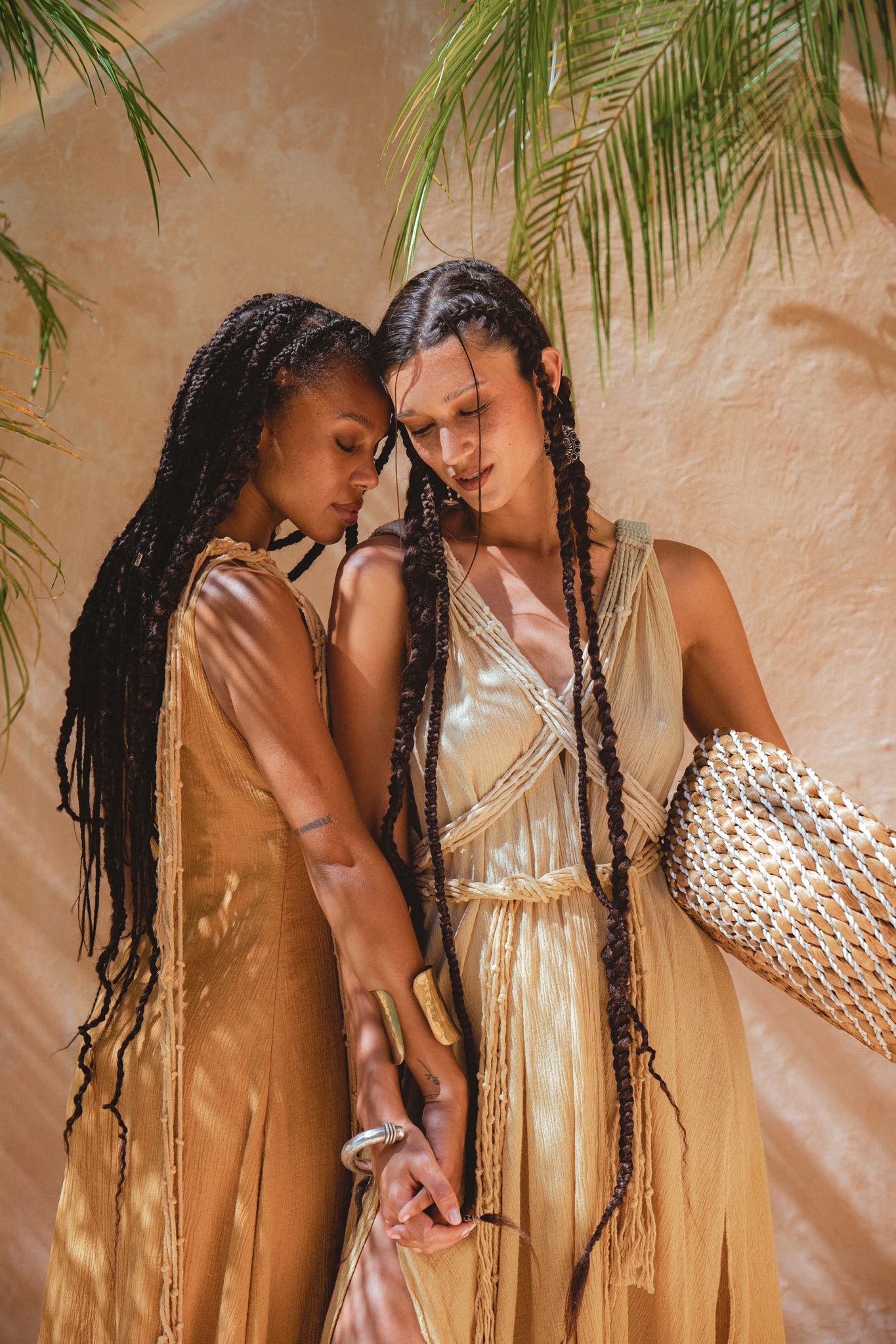 Powder Yellow Athena Cape • Bohemian Ombré Macrame Cape Dress • multiway Cover Up - AYA Sacred Wear