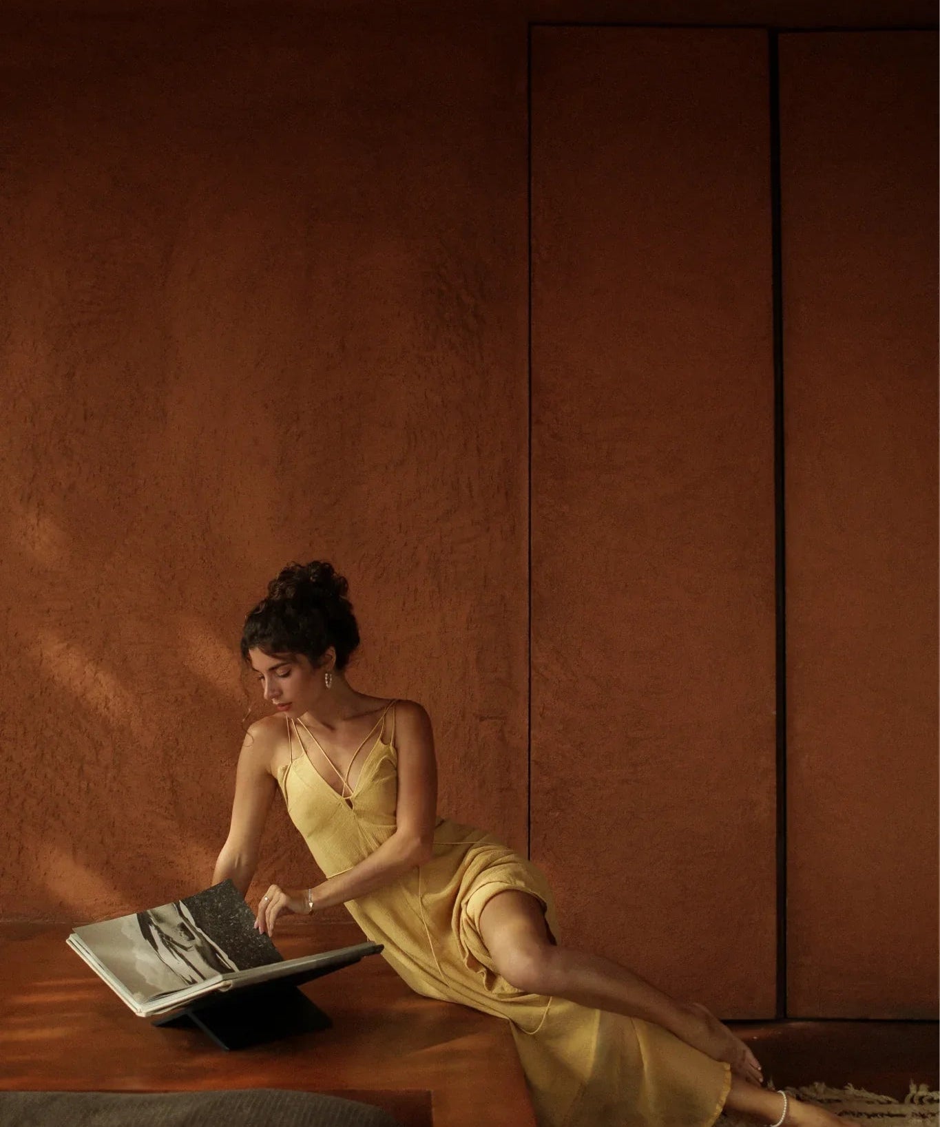 Powder Yellow Padma Dress • Boho Backless Dress • Sleeveless Elegant Dress - AYA Sacred Wear