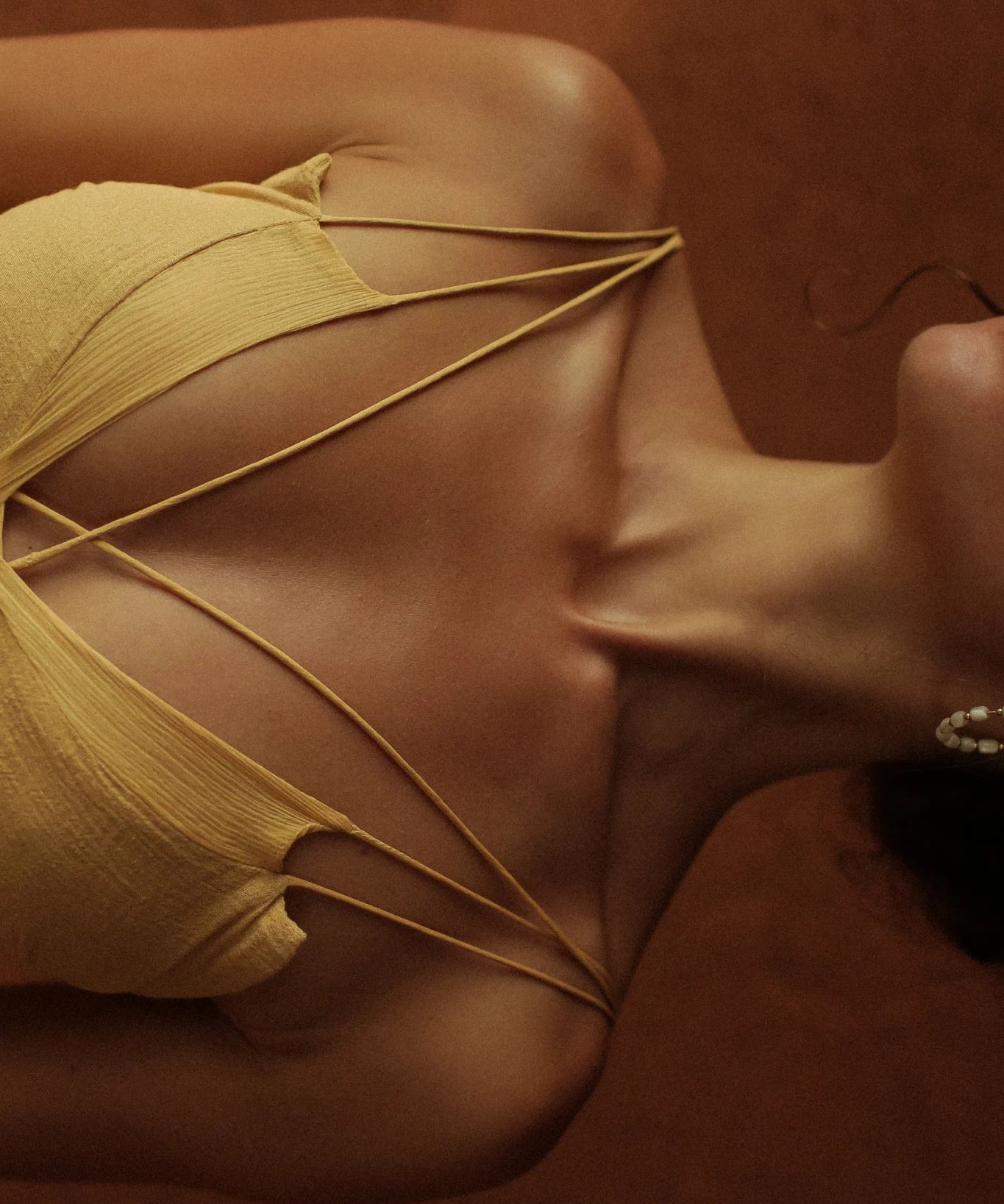 Powder Yellow Padma Dress • Boho Backless Dress • Sleeveless Elegant Dress - AYA Sacred Wear