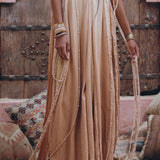 Aya Sacred Wear: Powder Pink Macrame Robes for Women