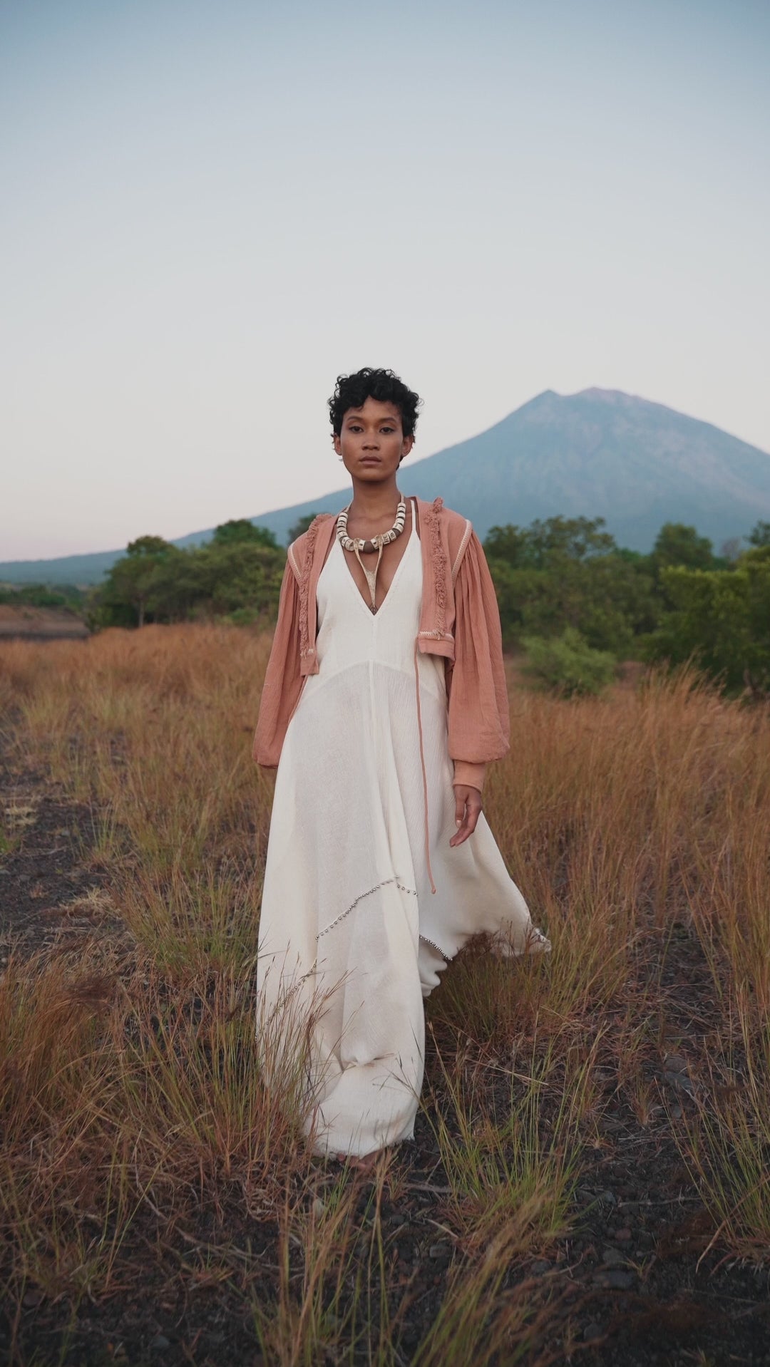 Aya Sacred Wear's Off White Greek Goddess Dress: A Dream Come True