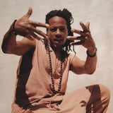 Sandalwood Orange Colour Handwoven Cotton Pants for Men - AYA Sacred Wear