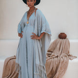 Bridal Poncho Robe, Boho Cape for Women, Bridal Cover Up for Wedding - AYA Sacred Wear