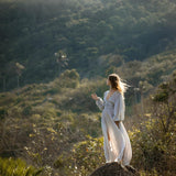 Tatva Dress Celestial Mist Blue Colour - AYA Sacred Wear
