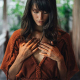 Terracotta Nomad Spirit Dress (Adjustable size, multiway dress) - AYA Sacred Wear