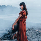 Terracotta Nomad Spirit Dress (Adjustable size, multiway dress) - AYA Sacred Wear