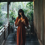 Terracotta Nomad Spirit Dress (Adjustable size, multiway dress) - AYA Sacred Wear