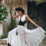 Under Bust Corset for Women • Boho Clothing Women • Bridal Corset Top - AYA Sacred Wear