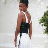 Under Bust Corset for Women • Boho Clothing Women • Bridal Corset Top - AYA Sacred Wear