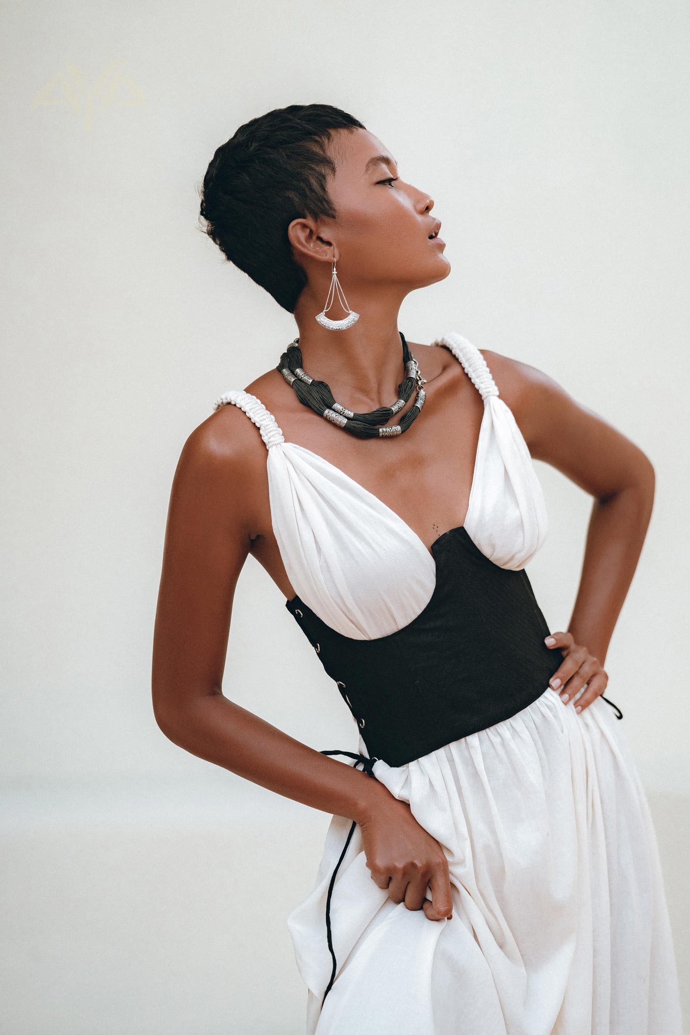 Under Bust Corset for Women • Boho Clothing Women • Bridal Corset Top - AYA Sacred Wear