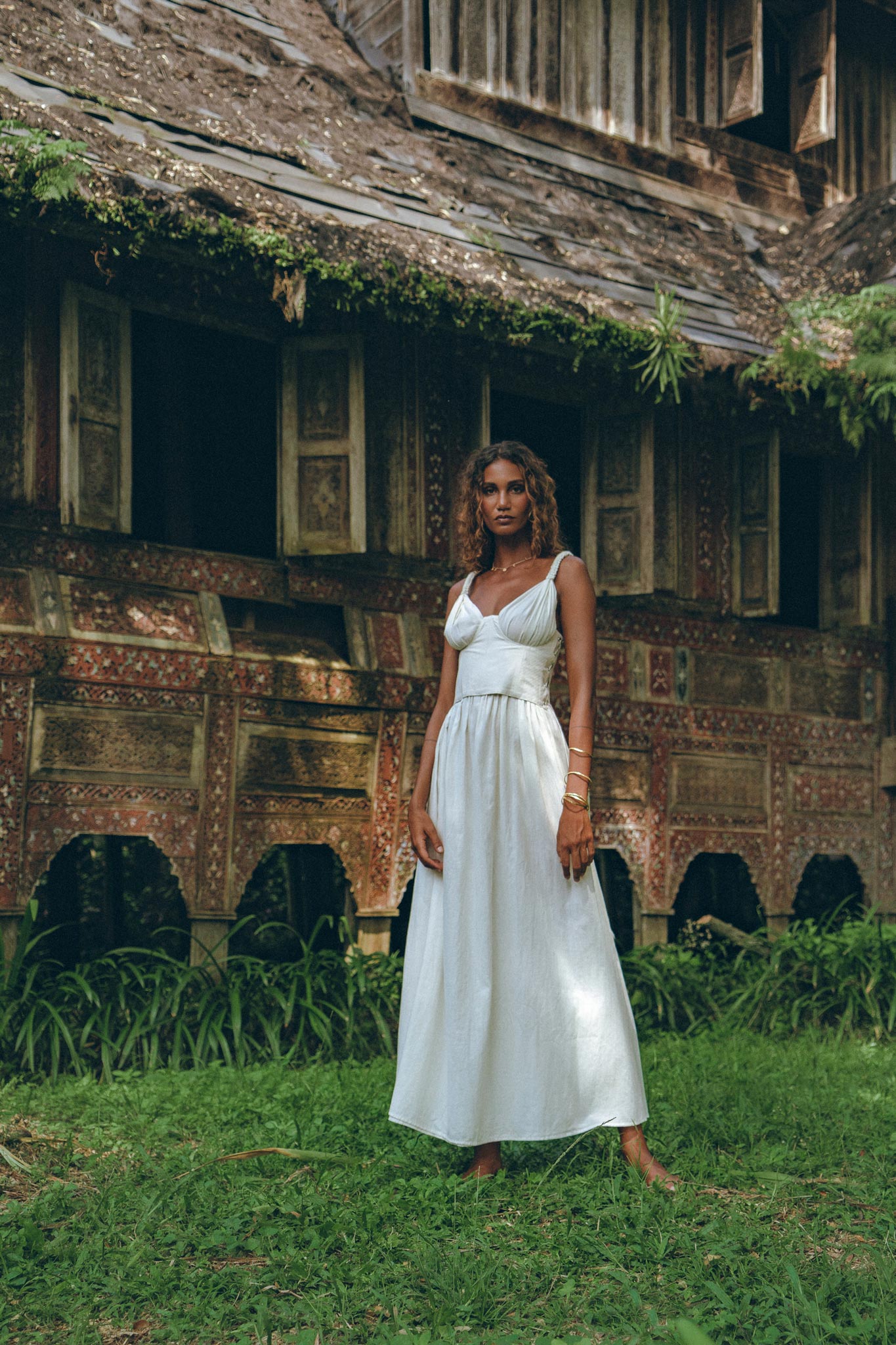 Underbust Bridal Waist Corset for Women • Bohemian Bustier Top - AYA Sacred Wear