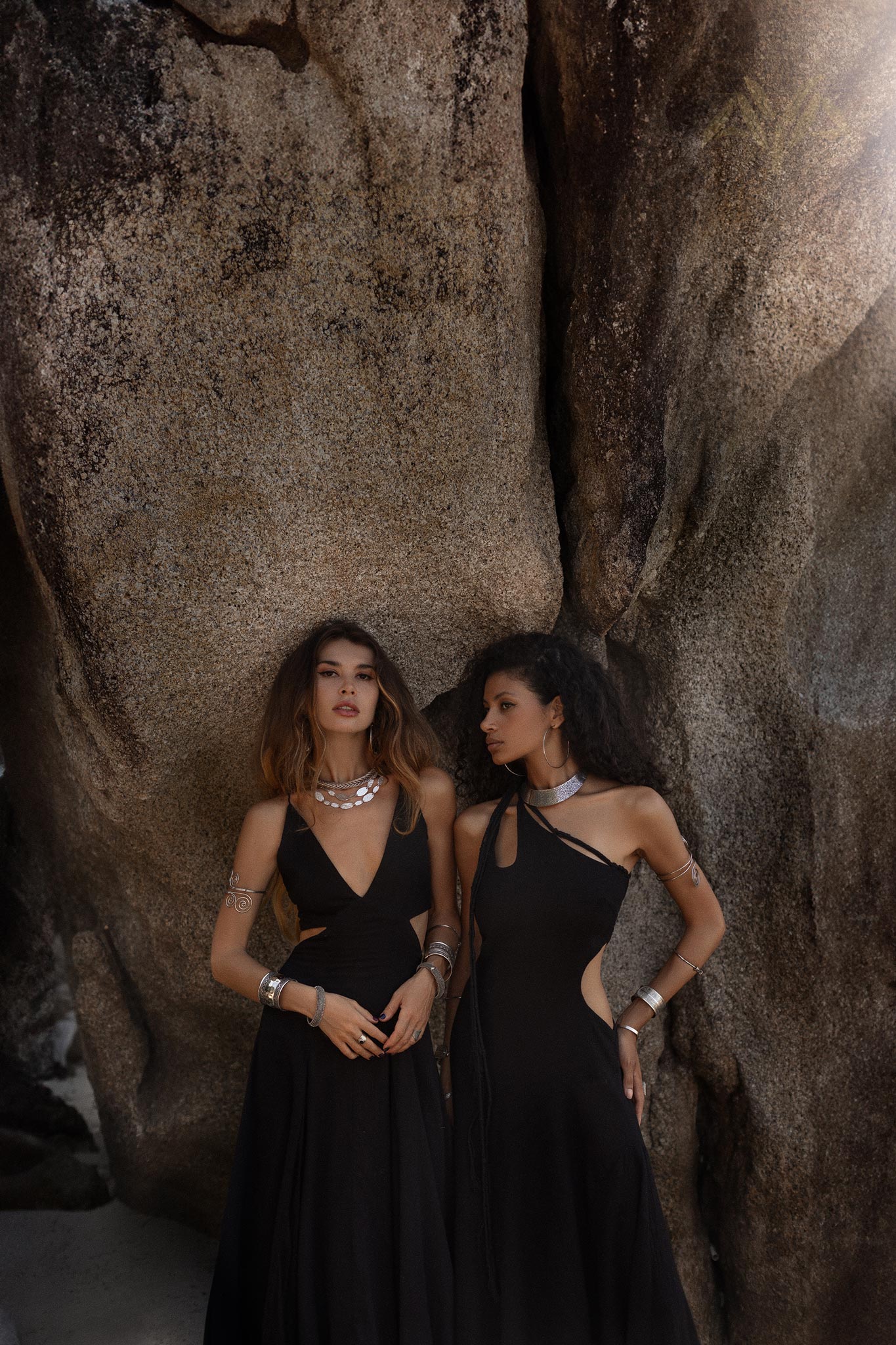 Black Aisha Dress: Discover the epitome of elegance in our one-shoulder tank maxi dress. Handcrafted from premium handwoven organic cotton, it's a blend of luxury and comfort, perfect for any occasion.