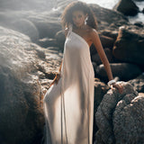 One / Off Shoulder Maxi Dress: Transition seamlessly from day to night in our versatile one/off shoulder maxi. Made from premium cotton, its flattering fit and timeless design ensure you'll always make a statement.