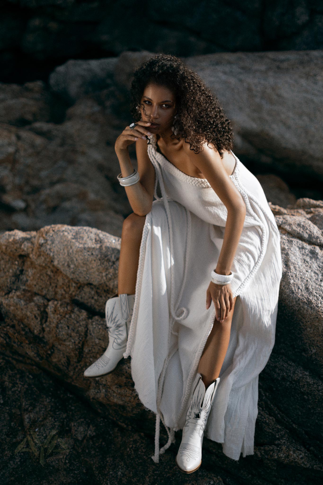 Elegant Off-White Toga Dress: Step into sophistication with our elegant off-white toga dress. Handmade from premium organic cotton, its draped silhouette and one-shoulder detail exude refined glamour.