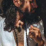 White Linen Blazer Jacket for Men - AYA Sacred Wear