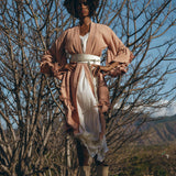 Boho Kimono Cover Up, Wide Sleeve Cardigan Mantle, Cape for Women - AYA Sacred Wear