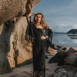 Wrap Maxi Skirt • Boho Maxi Skirt • Wrap Around Skirt - AYA Sacred Wear