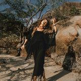 Wrap Maxi Skirt • Boho Maxi Skirt • Wrap Around Skirt - AYA Sacred Wear