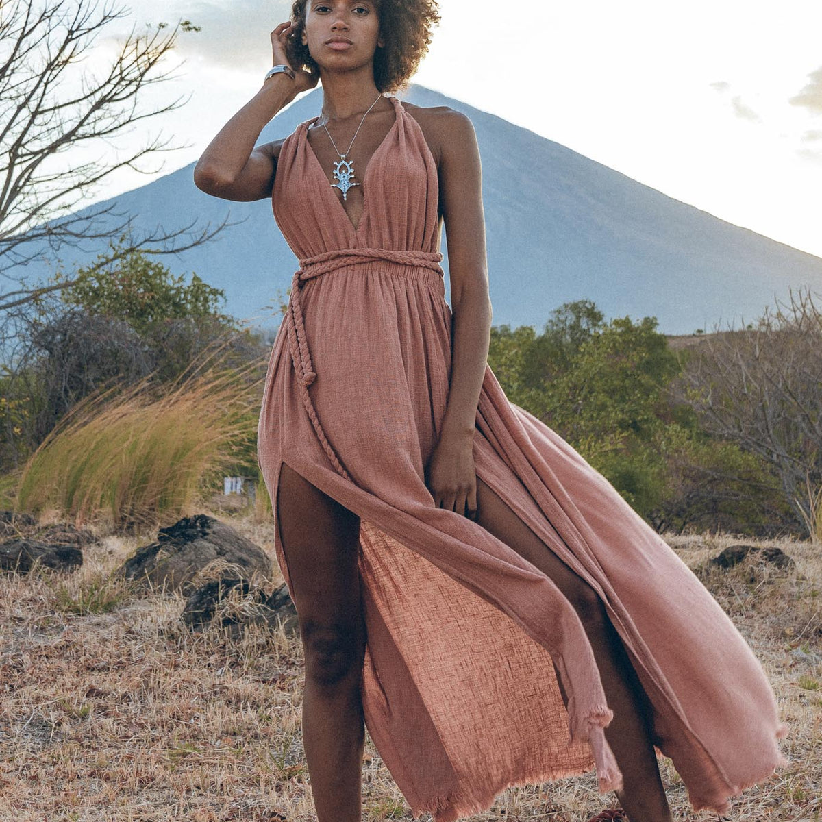 Boho maxi bridesmaid dresses Outlet